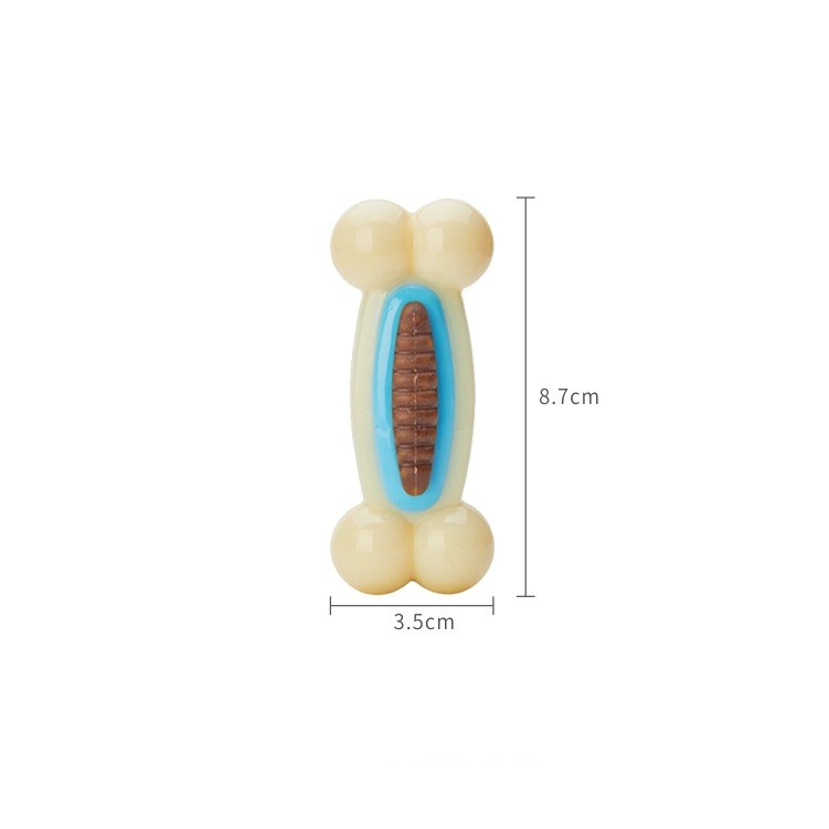 Pet Toy Nylon Card Bone Eater Eat Play Two-in-one Educational Toys