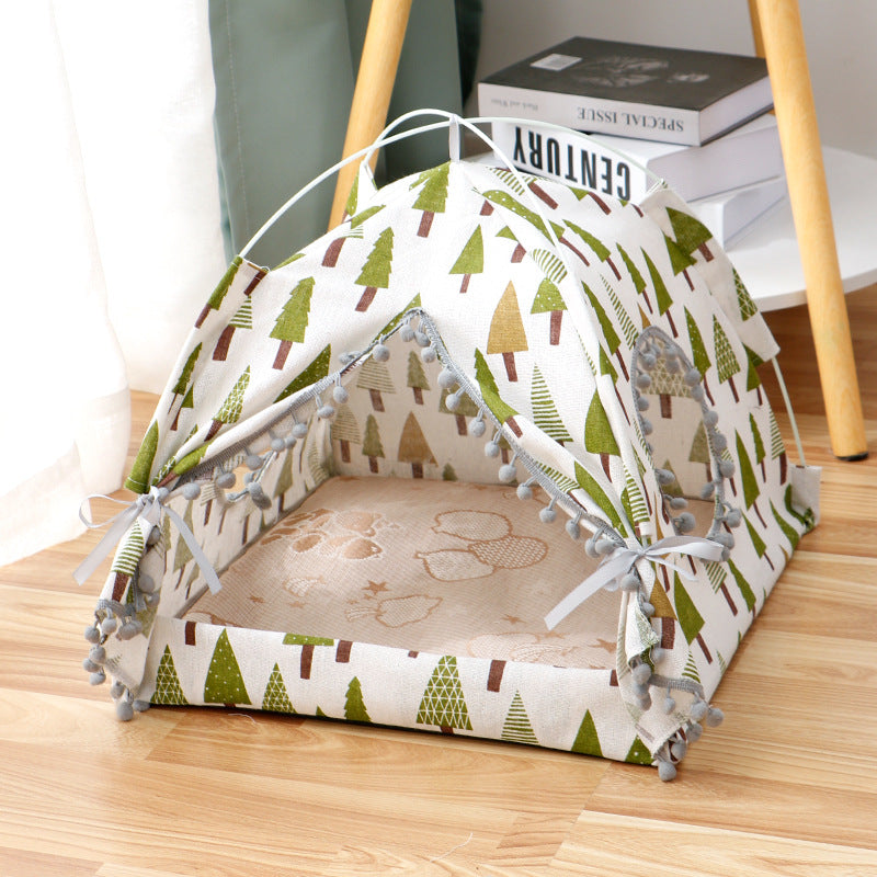 cc Cat Cat House Enclosed Pet Bed