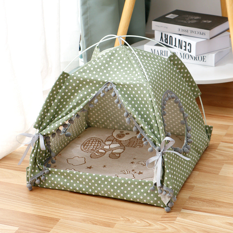 cc Cat Cat House Enclosed Pet Bed