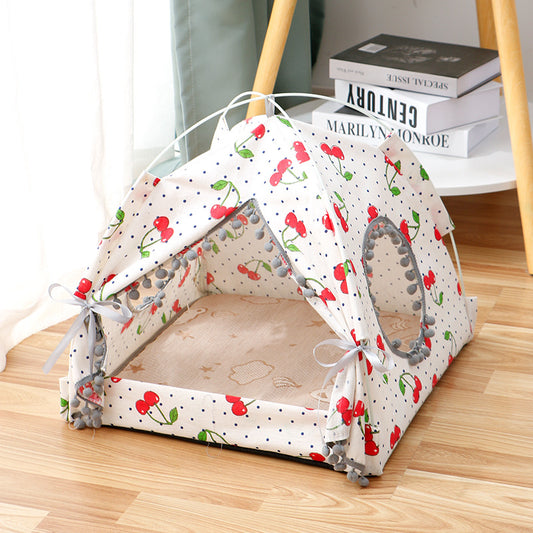 cc Cat Cat House Enclosed Pet Bed