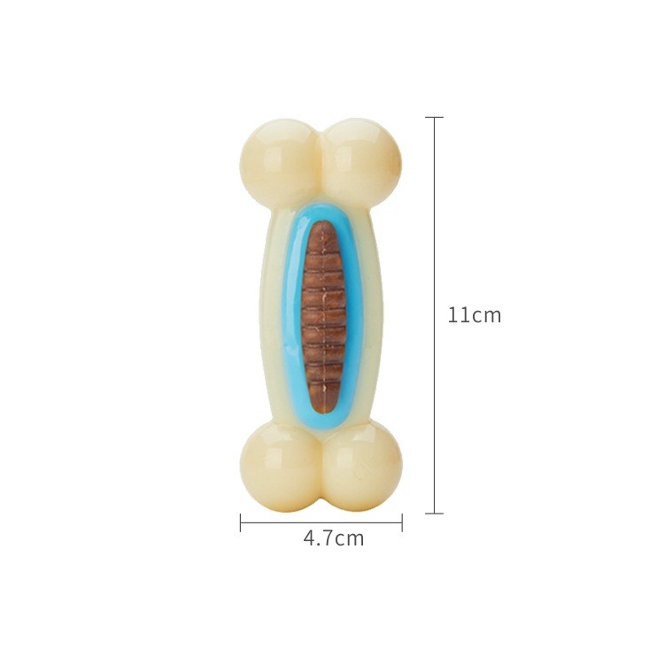 Pet Toy Nylon Card Bone Eater Eat Play Two-in-one Educational Toys