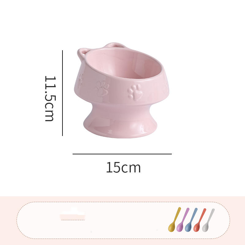 Drinking Water Cat And Dog Food Pet Bowl